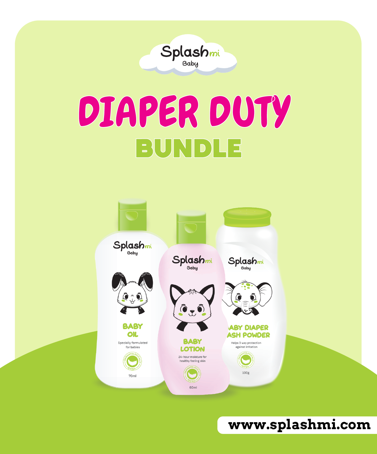 Splashmi Diaper Duty Bundle