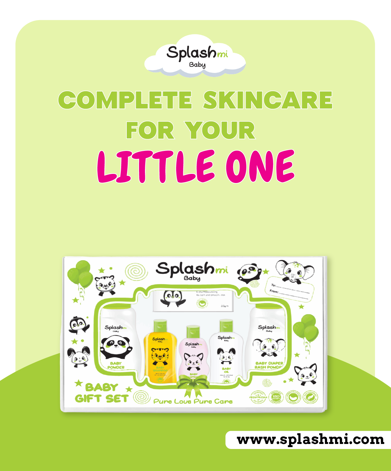 Splashmi Complete Baby Gift Set
