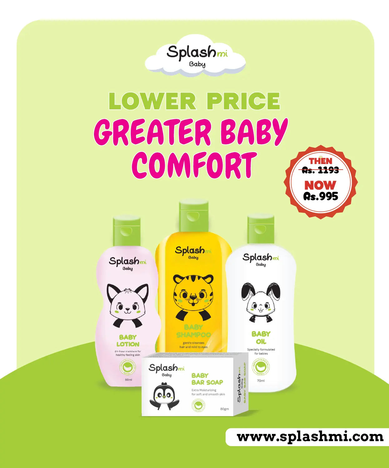 Splashmi Gentle Care Bundle