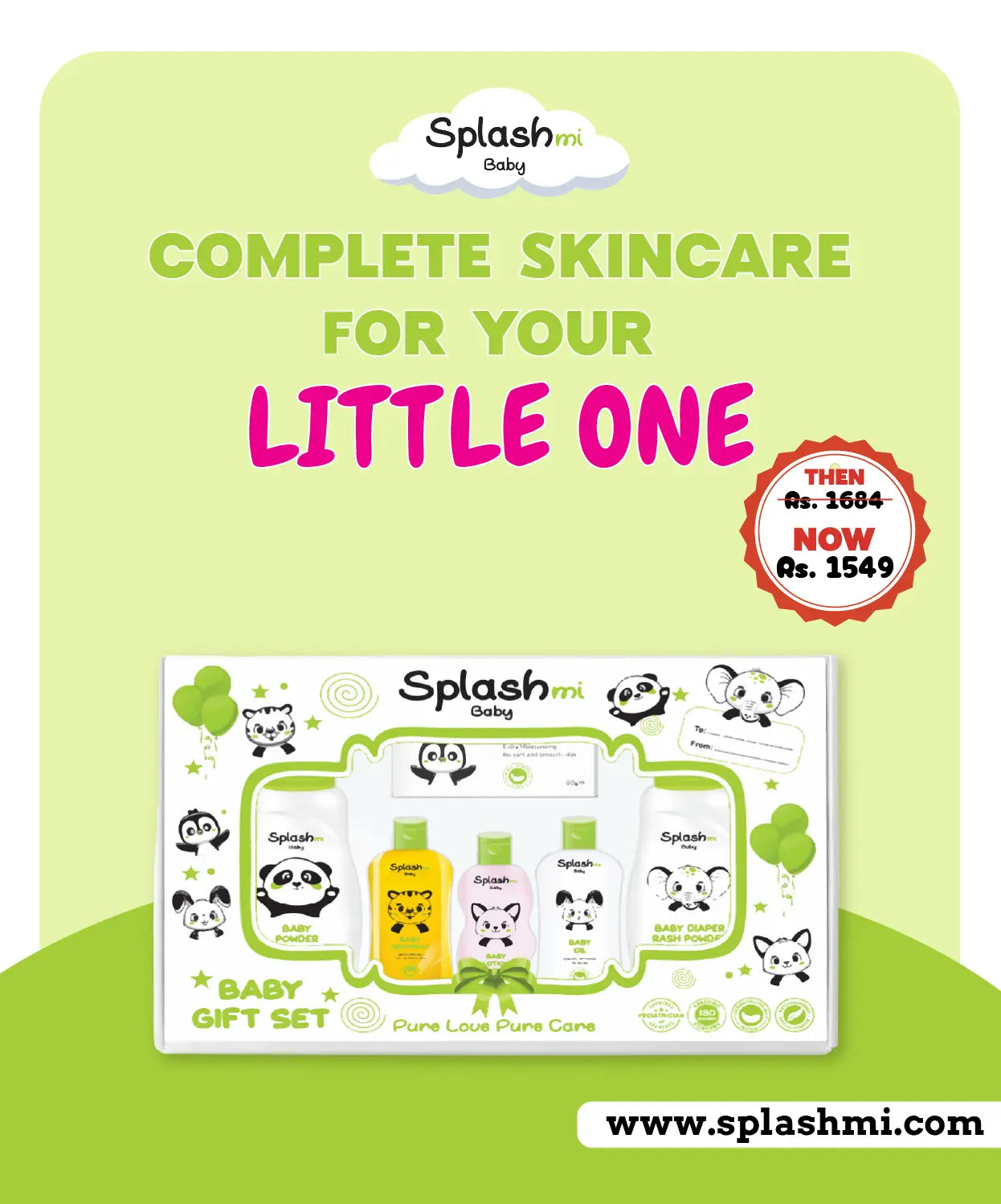 Splashmi Complete Baby Gift Set