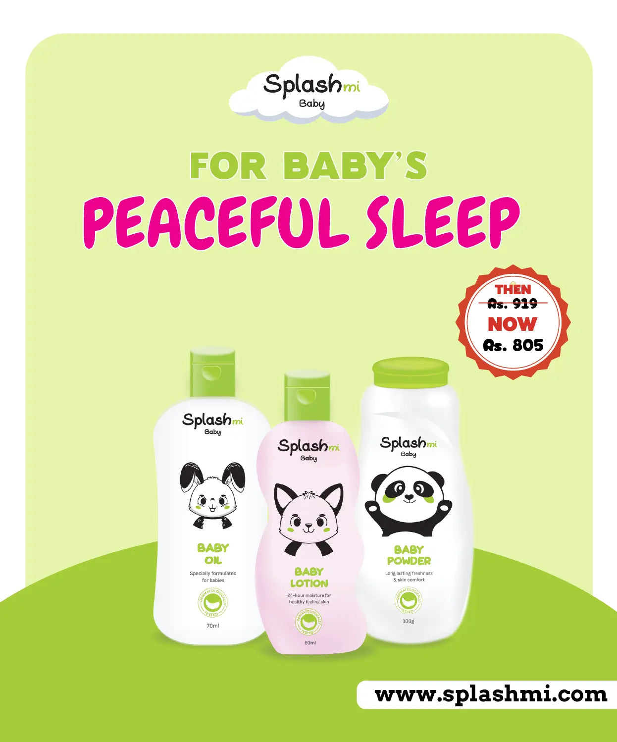 Splashmi Nurturing Night Time Bundle