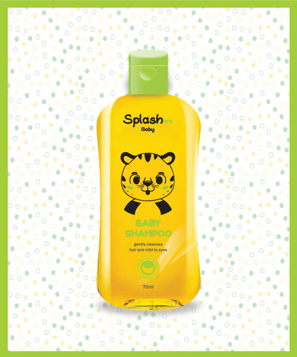 Splashmi Baby Shampoo - Get Silky and Tangle Free Hair