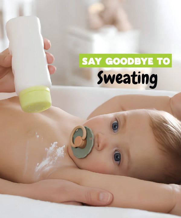 Splashmi Baby Powder - Best For Sweat Prevention